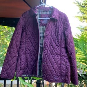 LL Bean Quilted Riding Jacket - PMedium